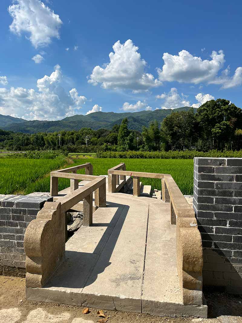 茂名花岗岩仿古石材景区使用案例