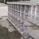 茂名 芝麻白圆形光面花瓶柱，栏杆