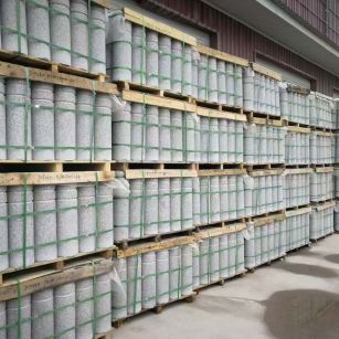 茂名 芝麻白挡车柱、阻车桩、隔离柱