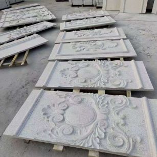 茂名 芝麻白干挂雕花板