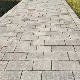 茂名仿古石铺装效果