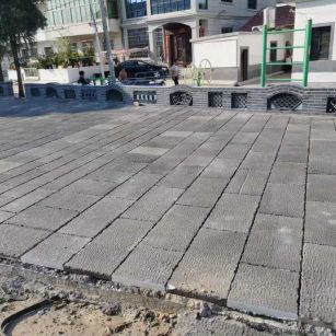 茂名仿古石铺装效果