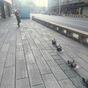 茂名仿古石铺装效果