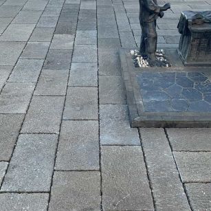 茂名仿古石铺装效果