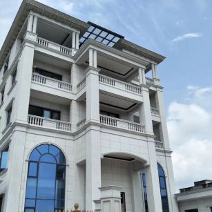 茂名芝麻白别墅干挂效果展示