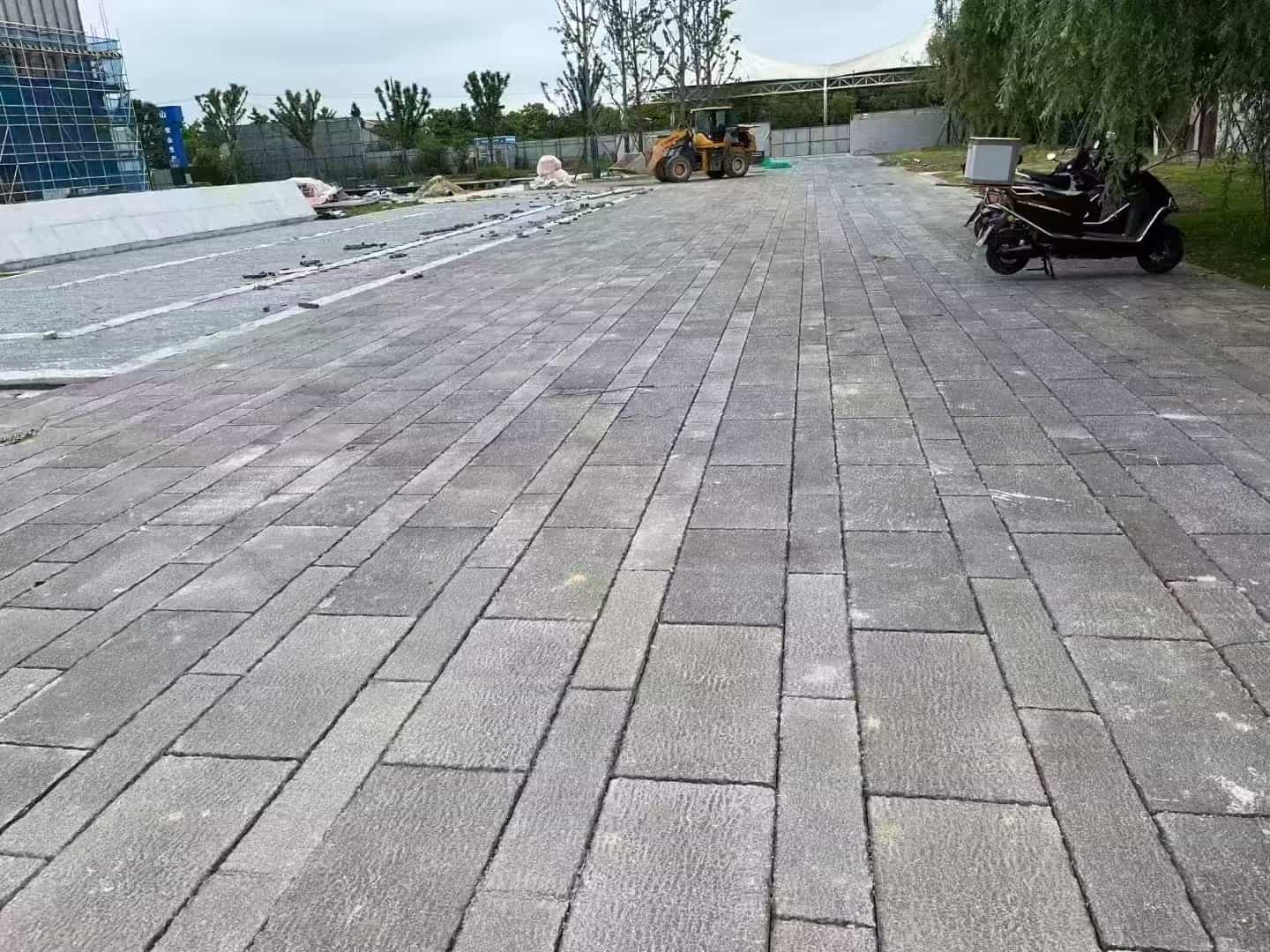 茂名仿古石铺装效果