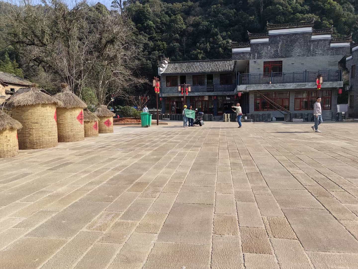茂名仿古石铺装效果