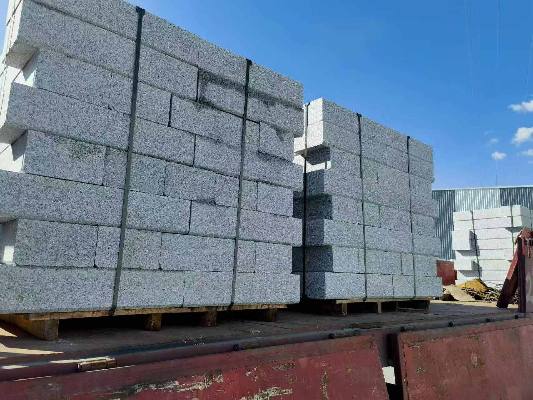 茂名 路沿石装车出货